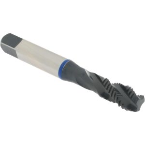 ACCUPRO Spiral Flute Tap: M10x1.5, Metric Coarse, 3 Flute, Modified Bottoming Chamfer, 6H Class of Fit, Vanadium High-Speed Steel, Steam Oxide Finish T1614426