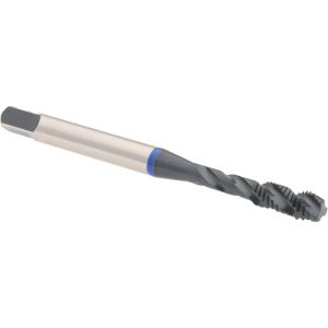 ACCUPRO Spiral Flute Tap: #10-32, UNF, 3 Flute, Modified Bottoming Chamfer, 2B Class of Fit, Vanadium High-Speed Steel, Steam Oxide Finish T1604343