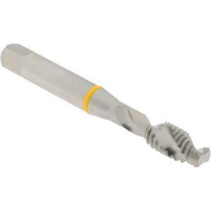 ACCUPRO Spiral Flute Tap: 5/16-18, UNC, 2 Flute, Modified Bottoming Chamfer, 2B Class of Fit, Vanadium High-Speed Steel, Bright/Uncoated Finish T2644442B