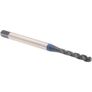 ACCUPRO Spiral Flute Tap: M3x0.5, Metric Coarse, 3 Flute, Modified Bottoming Chamfer, Vanadium High-Speed Steel, Steam Oxide Finish T1614204