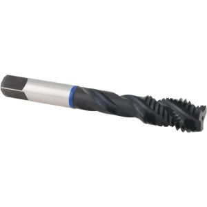 ACCUPRO Spiral Flute Tap: 1/2-13, UNC, 3 Flute, Modified Bottoming Chamfer, 2B Class of Fit, Vanadium High-Speed Steel, Steam Oxide Finish T1604565
