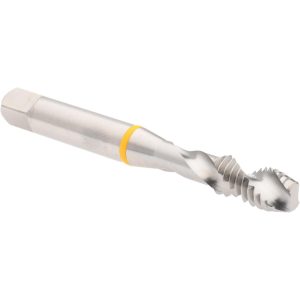 ACCUPRO Spiral Flute Tap: 5/16-18, UNC, 2 Flute, Modified Bottoming Chamfer, 2B Class of Fit, Vanadium High-Speed Steel, Bright/Uncoated Finish T2644445