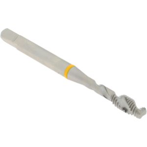 ACCUPRO Spiral Flute Tap: #10-32, UNF, 2 Flute, Modified Bottoming Chamfer, 2B Class of Fit, Vanadium High-Speed Steel, Bright/Uncoated Finish T2644343