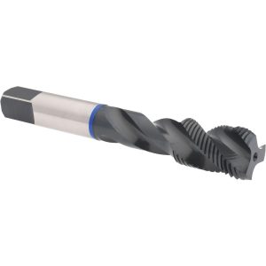 ACCUPRO Spiral Flute Tap: 5/8-18, UNF, 3 Flute, Modified Bottoming Chamfer, 2B Class of Fit, Vanadium High-Speed Steel, Steam Oxide Finish T1604662B