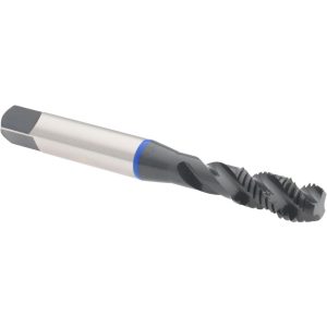 ACCUPRO Spiral Flute Tap: M8x1.25, Metric Coarse, 3 Flute, Modified Bottoming Chamfer, Vanadium High-Speed Steel, Steam Oxide Finish T1614366