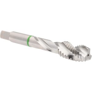 ACCUPRO Spiral Flute Tap: 1/2-13, UNC, 3 Flute, Modified Bottoming Chamfer, 2B Class of Fit, Vanadium High-Speed Steel, Bright/Uncoated Finish T2634565