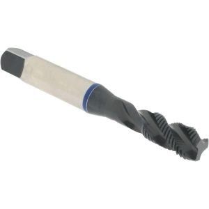ACCUPRO Spiral Flute Tap: 3/8-24, UNF, 3 Flute, Modified Bottoming Chamfer, Vanadium High-Speed Steel, Steam Oxide Finish T1604505