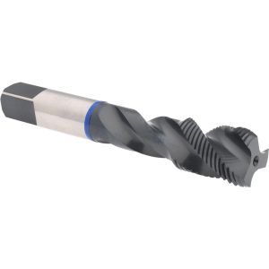 ACCUPRO Spiral Flute Tap: 3/4-16, UNF, 3 Flute, Modified Bottoming Chamfer, 2B Class of Fit, Vanadium High-Speed Steel, Steam Oxide Finish T1604722B