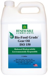 RENEWABLE LUBRICANTS 1 Gal Bottle, Mineral Gear Oil 87243
