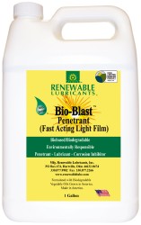 RENEWABLE LUBRICANTS Penetrant & Lubricant: 1 gal Bottle 80353
