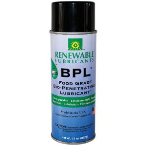RENEWABLE LUBRICANTS Penetrant & Lubricant: 11 oz Aerosol Can, Thin Oily Film 87002