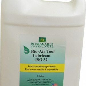 RENEWABLE LUBRICANTS 1 Gal Bottle, ISO 32, Air Tool Oil 83113