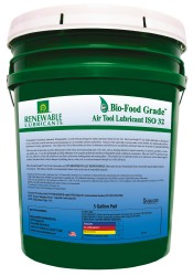 RENEWABLE LUBRICANTS 5 Gal Pail, ISO 32, Air Tool Oil 87464