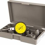 MITUTOYO Horizontal Dial Test Indicator: 0.50 mm Max, 0-25-0 Dial Reading, 0.0100 mm Accuracy, 10.00 microm Accuracy 513-414-10E