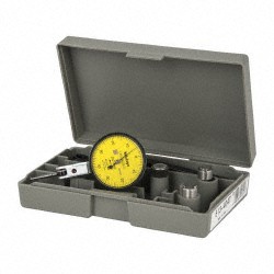 MITUTOYO Horizontal Dial Test Indicator: 0.80 mm Max, 0-40-0 Dial Reading, 0.0080 mm Accuracy, 8.00 microm Accuracy 513-404-10T
