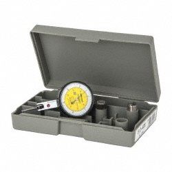 MITUTOYO Horizontal Dial Test Indicator: 0.70 mm Max, 0-15-0 & 0-35-0 Dial Reading 513-406-10E