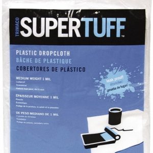 TRIMACO Medium Weight HDPE Plastic Drop Cloth 03303