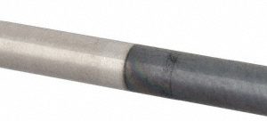 ACCUPRO Square End Mill: 0.0156" Dia, 0.0470" LOC, 2 Flute, Solid Carbide 15159094