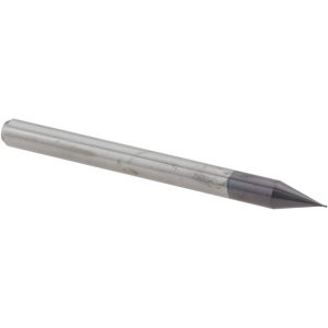 ACCUPRO Square End Mill: 0.01" Dia, 0.015" LOC, 4 Flutes, Solid Carbide 14797037