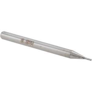 ACCUPRO Square End Mill: 0.029" Dia, 0.087" LOC, 4 Flutes, Solid Carbide 12276806