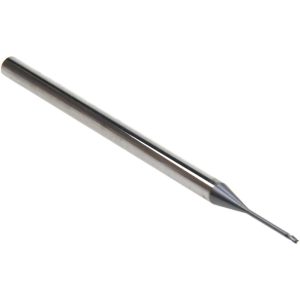 ACCUPRO Square End Mill: 0.0312" Dia, 0.0460" LOC, 3 Flute, Solid Carbide 14797169