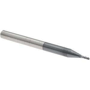 ACCUPRO Square End Mill: 0.032" Dia, 0.096" LOC, 4 Flutes, Solid Carbide 14796950