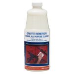 BARE GROUND SOLUTIONS Graffiti/Vandal Mark Remover: 32 oz Bottle BGMI-32GR