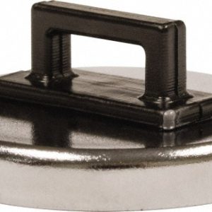 MAG-MATE 14 Lb Max Pull Force, 3/16" Overall Height, 1.24" Diam, Ceramic Cup Magnet MX1000ZIP1
