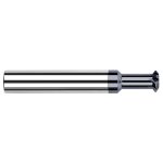 HARVEY TOOL Double Angle Milling Cutter: 90 &deg;, 1/4" Cut Dia, 0.129" Cut Width, 1/4" Shank Dia, Solid Carbide 898416-C3