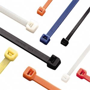 PANDUIT Cable Tie Duty: 7.4" Long, Blue, Nylon, Standard PLT2S-C6