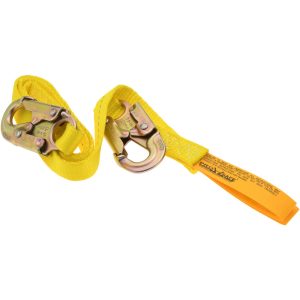 PRO-SAFE 6' Long, 350 Lb Capacity, 1 Leg Locking Snap Hook Harness Lanyard PS-LAN-WB1
