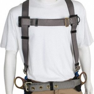 PRO-SAFE Fall Protection Harnesses: 350 Lb, Construction Style, Size Universal, Polyester PS-HCN-TB1