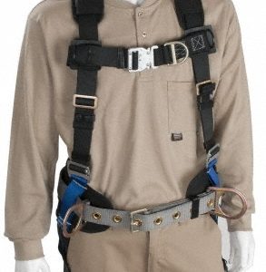 PRO-SAFE Fall Protection Harnesses: 350 Lb, Construction Style, Size Universal, Polyester PS-HCLB-Q4