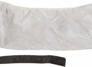DUPONT Shoe Cover: Non Chemical-Resistant, Polypropylene, White PE440SWHXL020000