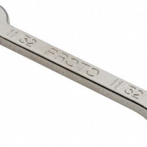 PROTO Combination Wrench: 11/32" Head Size, 15 deg Offset J1211EFS