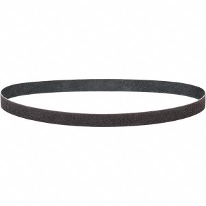 DYNABRADE Abrasive Belt: 1/2" Wide, 34" OAL, 80 Grit, Aluminum Oxide 90497