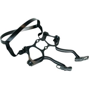 NORTH Half & Full Facepiece Cleaning & Accessories; For Use With: 5500 Series Half Mask ; Individually Wrapped: Yes ; Material: Plastic ; Size: Medium ; Type: Head Harness ; Color: Black 770092