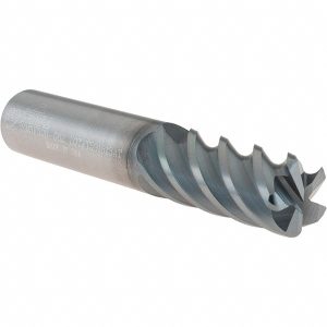SUPERMILL Corner Radius End Mill: 1/2" Dia, 1-1/4" LOC, 0.062" Radius, 5 Flutes, Solid Carbide 5251947