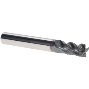 ISCAR Roughing & Finishing End Mill: 0.3120" Dia, 4 Flute, Corner Chamfer End, Solid Carbide 5622713