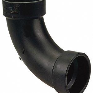 NIBCO Drain, Waste & Vent 90 deg; Street Elbow: 1-1/2" Fitting, Spig x Hub, Acrylonitrile Butadiene Styrene I057200