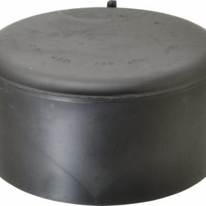 NIBCO Drain, Waste & Vent End Cap: 6" Fitting, Hub, Acrylonitrile Butadiene Styrene I175190