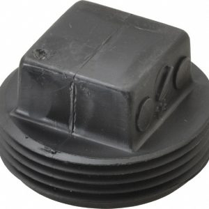 NIBCO Drain, Waste & Vent Plug: 1-1/4" Fitting, MIPT, Acrylonitrile Butadiene Styrene I177150