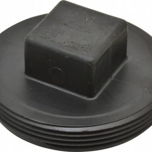 NIBCO Drain, Waste & Vent Plug: 3-1/2" Fitting, MIPT, Acrylonitrile Butadiene Styrene I177370P