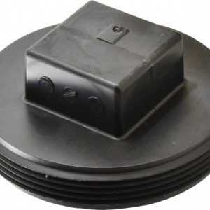 NIBCO Drain, Waste & Vent Plug: 4" Fitting, MIPT, Acrylonitrile Butadiene Styrene I177400