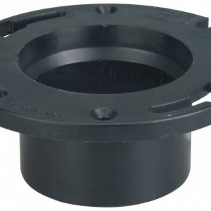 NIBCO 4 x 3" Pipe, 5-3/8" OD, ABS Closet Flange I355320