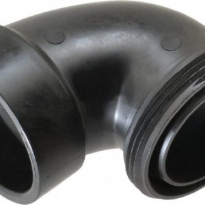 NIBCO Drain, Waste & Vent P-Trap with Union: 1-1/4" Fitting, Hub x SJ, Acrylonitrile Butadiene Styrene I600300