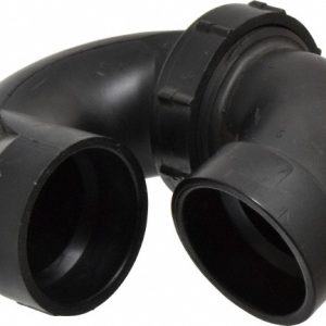 NIBCO Drain, Waste & Vent P-Trap with Union: 1-1/2" Fitting, Hub x Hub, Acrylonitrile Butadiene Styrene I005950