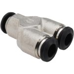 AIGNEP USA Push-to-Connect Tube x Tube Fitting: Union Y, 6.00 mm OD 50310N-6