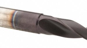 ACCUPRO Jobber Length Drill Bit: 13/32" (0.4062) Dia, 140 deg, Solid Carbide 63309785