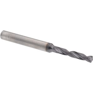 ACCUPRO Jobber Length Drill Bit: #30 (0.1285) Dia, 140 deg, Solid Carbide 63310080